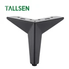 Sofa Leg Sofa TALLSNE Hot Selling Furniture Hardware Metal Creative Diamond Three-legged Sofa Leg