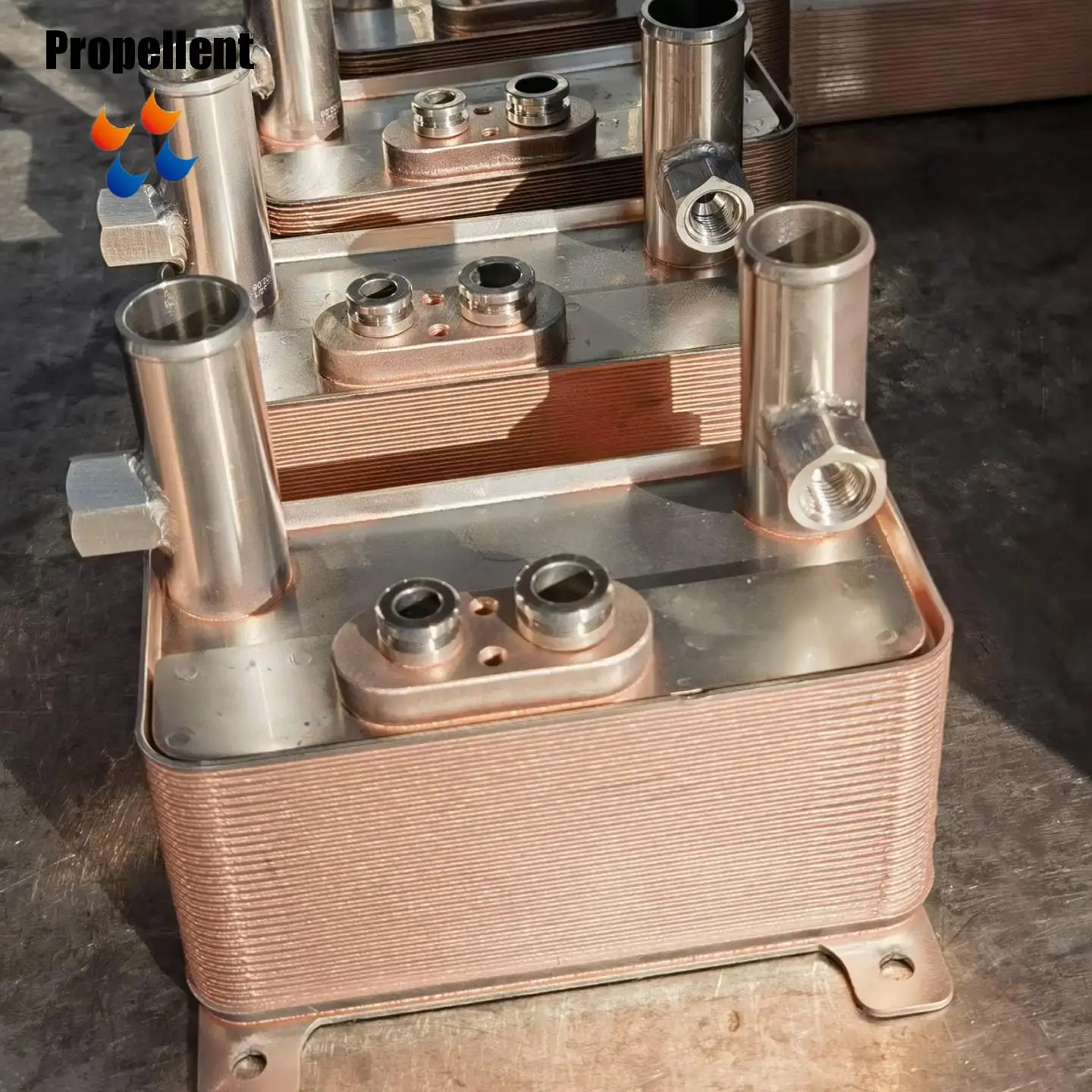 Plate Heat Exchanger, 220v, Copper - detail 8