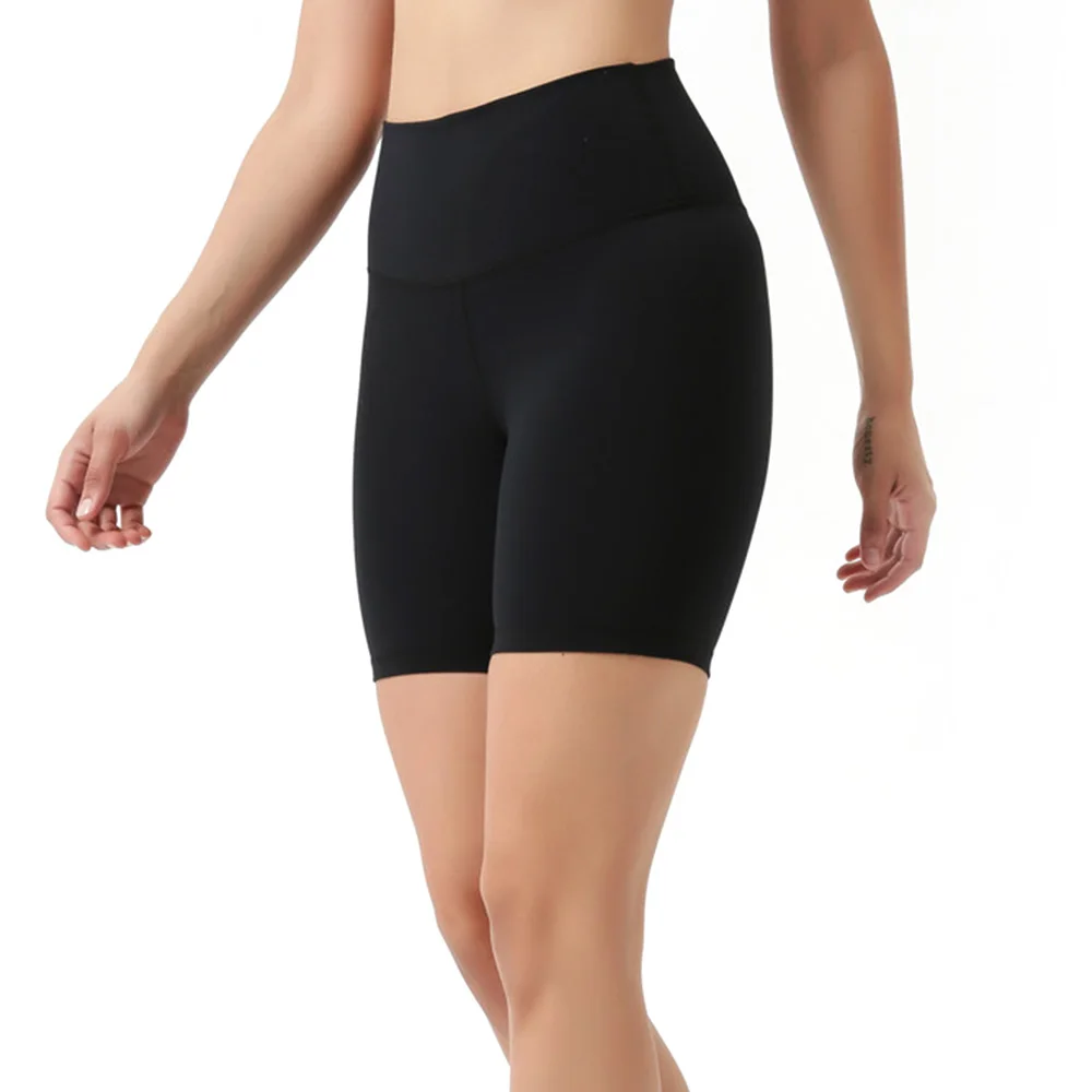 Custom Yoga Shorts with Pocket Butt Lift Compression Gym Shorts Sportswear Leggings Pants Women 1 Piece Fitness Yoga Wear