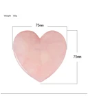 Jade Factory Wholesale Natural Jade Gua Sha Heart Shape Pink Massage Tool Gua Sha