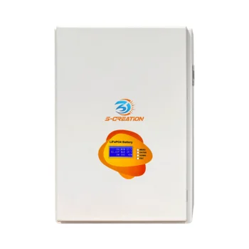 Rechargeable 51.2V 100Ah Wall-mounted Battery Solar Lithium Energy Storage Battery Pack Lifepo4 Battery