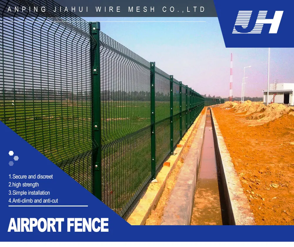 South Africa Clearvu Anti Climb Prison Fence Panels High Security