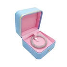 Manufacturing Wholesale PU Leather Luxury Bangle Storage Packaging Jewelry Boxes