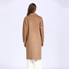 Coats Coat Customized Wool Trench Ladies Double Breasted Plus Size Coats Long Style Wool Coat With Belt