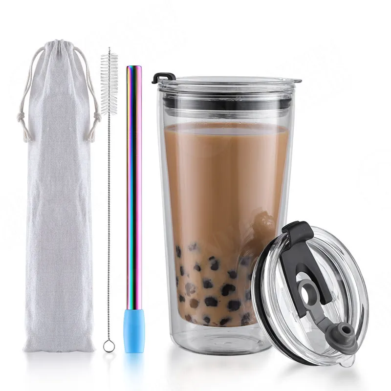 Wholesale creative 17oz 500ml gradient color glass drinking bottle sublimation frosted glass water bottle Wholesale creative 17oz 500ml gradient color glass drinking bottle sublimation frosted glass water bottle