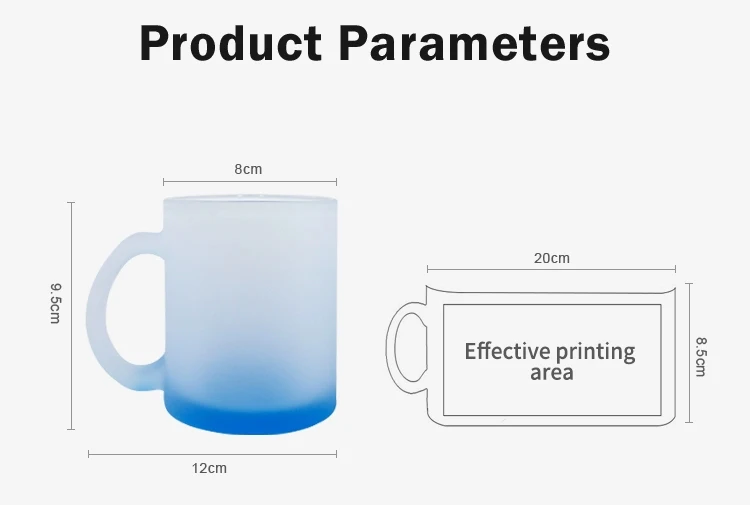 Wholesale creative 17oz 500ml gradient color glass drinking bottle sublimation frosted glass water bottle Wholesale creative 17oz 500ml gradient color glass drinking bottle sublimation frosted glass water bottle