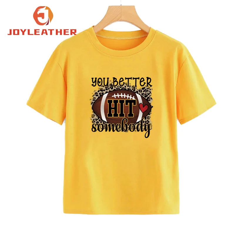 DIY Waterproof Rugby Full Color Iron On High quality Heat Transfer For Clothes T-shirt