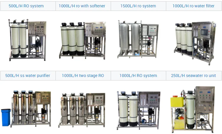500L/H 1.7kW-220-240V Brackish Water Reverse Osmosis Water Plant With 3 Stage Sediment Filters 3