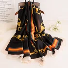 Scarf 2021 New Silk Sunscreen Scarf Women Wild Long Paragraph Can Be Customized Scarf Air Conditioning Shawl Scarf