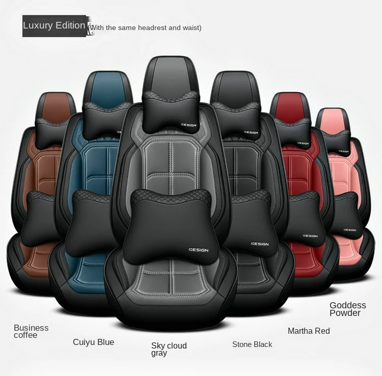 High Quality 3d Four Seasons Full Set Waterproof Luxury Custom Car Seat