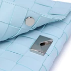 Premium Bag Pu Premium Diamond-studded Chain Woven Bag Shoulder Messenger Bag Female Wild Ins Bag 2020 New Trend
