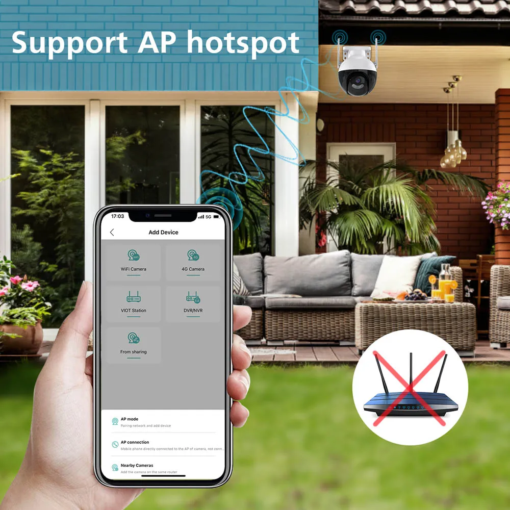 High Quality New Products Outdoor 4MP Ptz Camera 180 Degree Wide Angle Ip Camera Auto Tracking Outdoor Ptz Camera