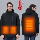 Customized USB Charging Outdoor Heating Charge Men Smart Waterproof Warm Couple Jacket Ski Clothing Tide