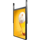 Screen Semi Outdoor Display Screen 55inch LCD Digital Window Display Advertising Screen With 3000nit Brightness