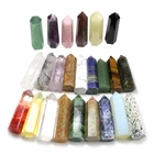 Gemstone Wholesale Various Natural Gemstone Healing Stones Clear Rose Quartz Crystal Wand Point