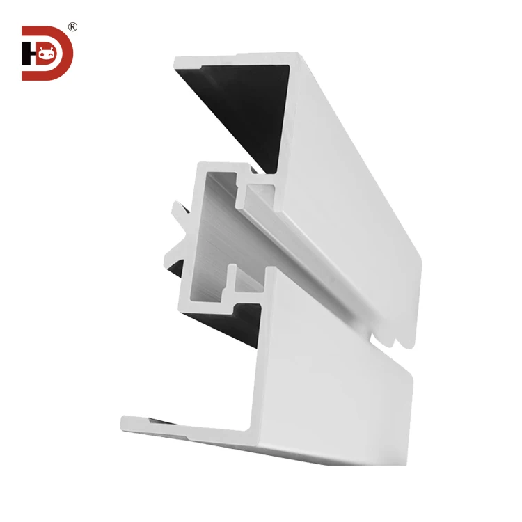 105 Flexible Conveyor Beam 27 * 75 Flexible Conveyor Half Beam Toothed Chain Assembly Line Track Aluminum Profile details