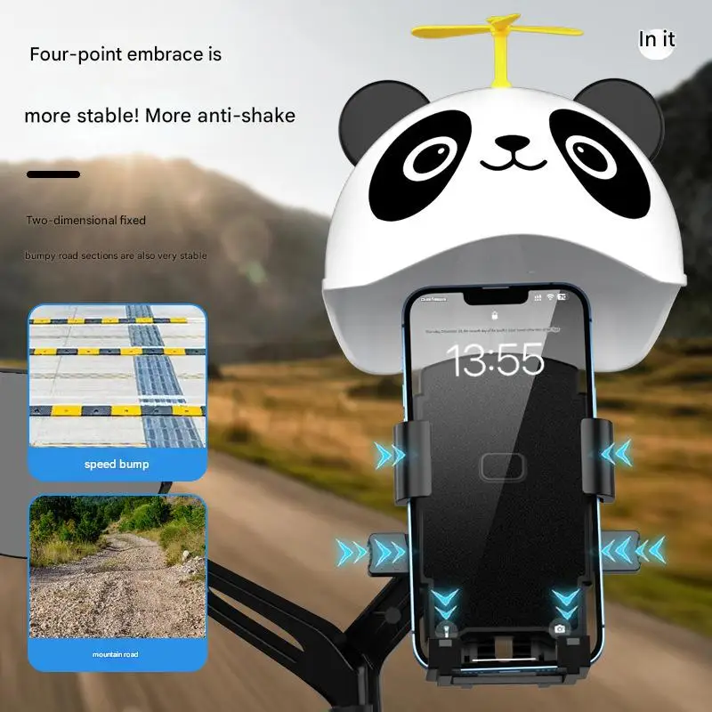 2025 Hot Motorcycle Mobile Phone Holder Sunshade Umbrella Phone Holder Waterproof Helmet Phone Holder