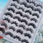 Eyelashes Free Sample Custom Packaging Full Strip Lashes 25 Mm 3d Mink Eyelashes Vendor Lashes Eyelashes