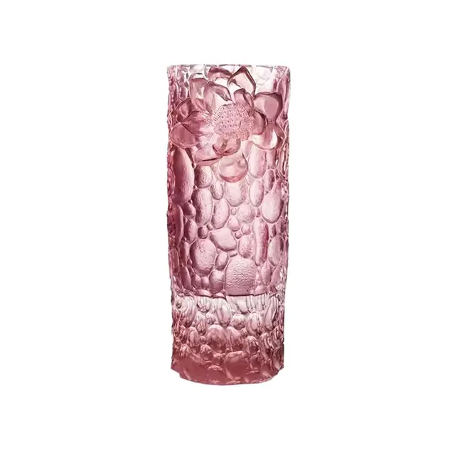 crystal vase glass decoration high-end gifts living room home desktop creative housewarming gifts Ethnic style gifts