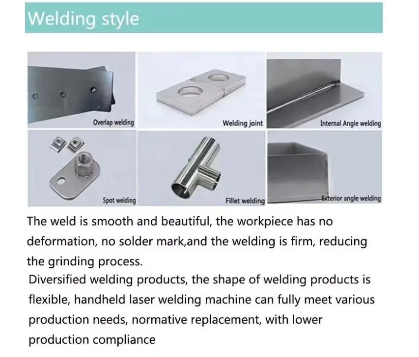 Hot Sale 2000W Fast Speed 5 in 1 Fiber Laser Welding Cleaning Cutting Machine With Small Machine Body Can Move Easily