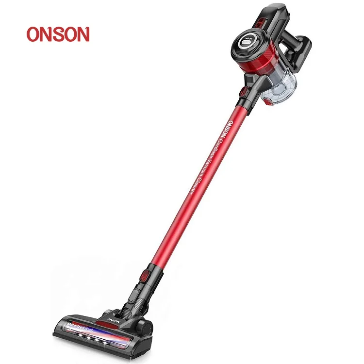 ONSON D18E 12000Pa Cordless Handheld Stick Vacuum Cleaner LED 2 IN 1 Brush 