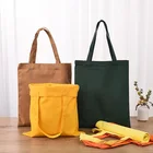 Bags Cotton Cotton Tote Bags Cotton Custom Logo Canvas Tote Bags Casual Promotional Cotton Cheap Shopping Bags Reusable
