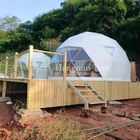 Sales Tent Guangzhou Glamping Event 6m Canvas Geodesic Dome Tents For Sale