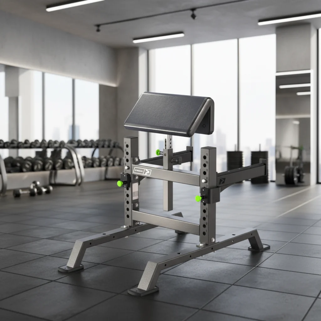 product pr09 double sided preacher arm gym machine steel construction safety features plate loaded strength training equipment-3
