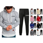 Sweat High Quality OEM Hooded Sweatsuits Men Jogger Sportswear Sets Custom Track Suit Private Label Sweat Suits
