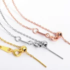 Beads JUJIE 2021 New Fine Beads 14K Gold Color Chain Light Luxury Simple Personality Bracelet