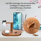 New New Arrival 3 In 1 Multifunction 15w Fast Charging Magnetic Aromatherapy Wireless Charger