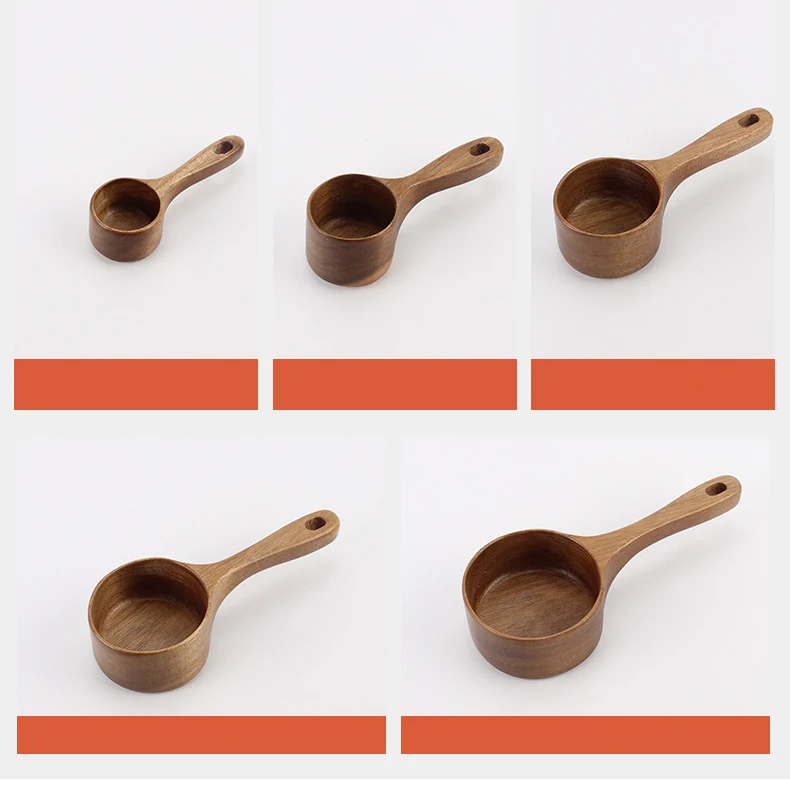 Measuring Cup Set Wooden Measuring Spoon for Cooking Nonstick Wood Kitchen Utensil Cooking