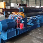 Rolling Plate Roller Carbon Steel Plate Bender 3 Rollers Plate Rolling Machine With Mechanical Power