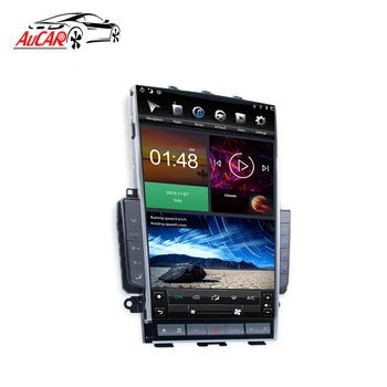 AuCAR 13.6" Mark 5 Car Stereo Audio GPS Navigation Stereo DVD CD Player Car Radio for Infiniti Q50 Q50L Q60 Q60L Car Video