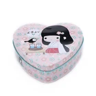 Heart-shaped Tin Custom Heart-shaped Gift Wedding Food Grade Tin Vans