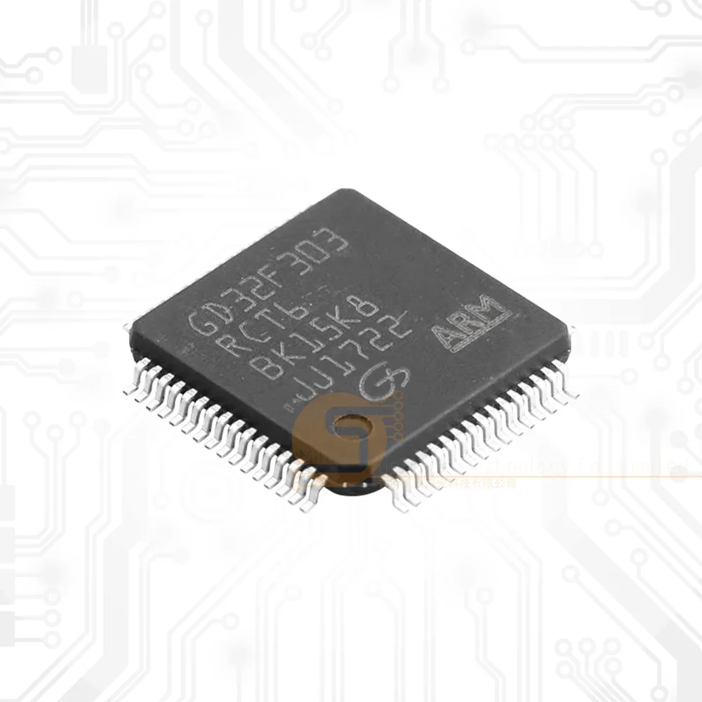 product gd32f303rct6 lqfp64 arm cortex m4 microcontroller original ic for industrial control-0