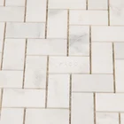 Tile Waterjet Italy Calcutta Calacatta Stone Gold White Marble Herringbone Mosaic Tile For Floor