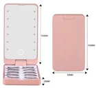 Pairs Box 5 Pairs Eyelash Suite Case Custom Pink Eyelash Cases Packaging Eyelash Travel Case Box