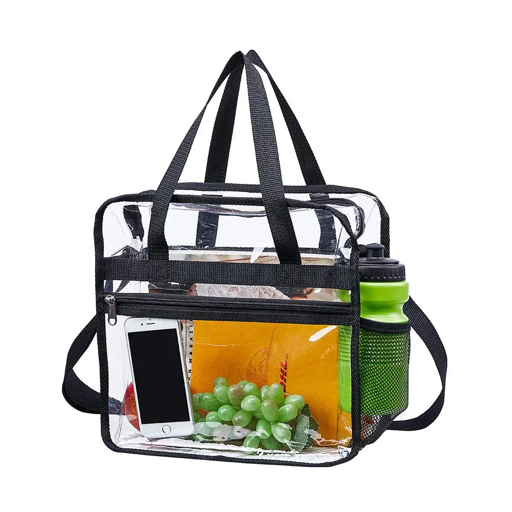 designer clear stadium bolsas