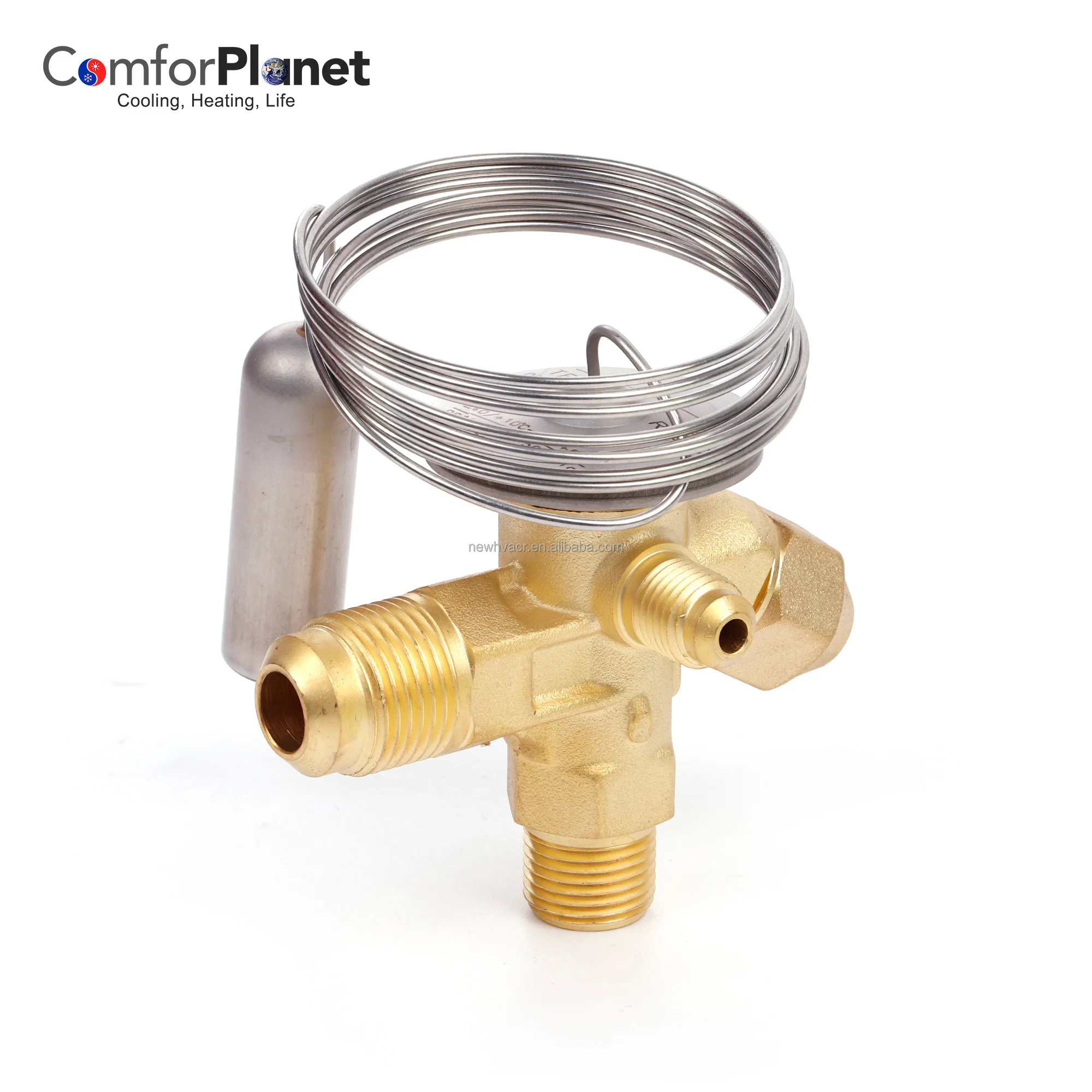 Air-conditioning Refrigeration Thermostatic Unit, Brass - detail 6