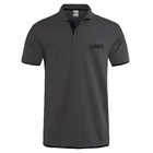 100 Polo Shirts High Quality Wholesale Designer Custom Knitted 100 Cotton Plain Glof Mens Polo Shirts With Custom Logo