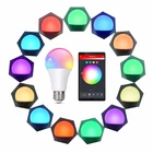 Bulbs Bulb Led E27 Bulb LED Bulbs RGBW Wifi E27 9Watt Changing Color Compatible Bulb