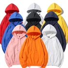 Unisex Blank Hoodie Plain Hoodie Blank Manufacturer Unisex Plain Blank Hoodie Printing Custom Logo Pullover Hoodie