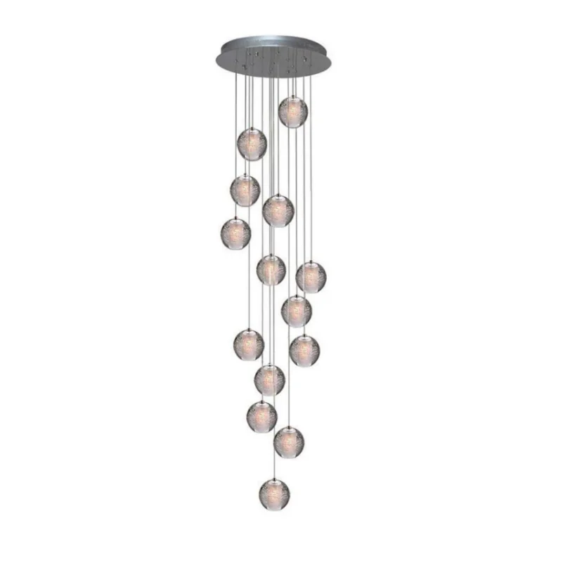 Crystal Chandelier Modern Pendant Light LED Raindrop Ceiling Lamp Crystals Ball Hanging Fixture Lighting 14-Light G4 Staircase Living Room Hotel Hallway Foyer Entry Way Crystal Chandelier Modern Pendant Light LED Raindrop Ceiling Lamp Crystals Ball Hanging Fixture Lighting 14-Light G4 Staircase Living Room Hotel Hallway Foyer Entry Way
