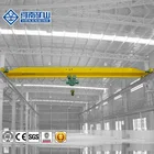 Ordinary Single Beam Bridge Crane Small Tonnage 0-20t Span 7.5-28.5m H6-30m