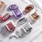 Phone 3 Wholesale Beautiful Anti Drop Clear Bling Hard Pc Phone Case For Airpods 1 2 3 Pro
