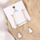 Earrings Professional Manufacturer Custom Personalized Crystal Geometric Earrings Female Pendant Earrings