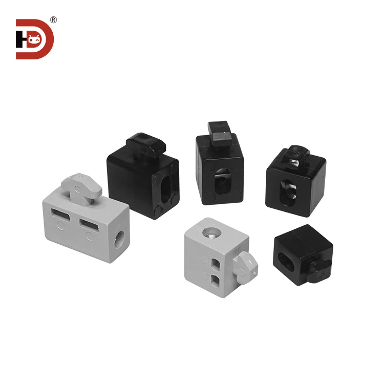 20/30/40 Aluminum Profile Fittings Transparent Spacer Connection Block details