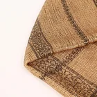 100% Muslim Headscarf Fashion Hijab 100% Polyester Fabric Printing Design Custom-made Tassel Colors Bright Silk Shawl