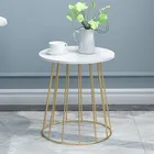 Marble Top Table Manufacturer Wholesale Hotel Iron Marble Top Tea Table